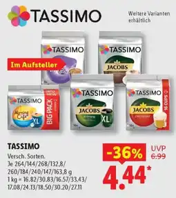 Lidl Tassimo Angebot
