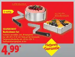 Lidl SILVERCREST Backrahmen-Set Angebot