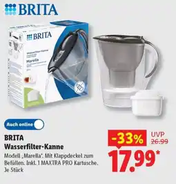 Lidl BRITA Wasserfilter-Kanne Angebot