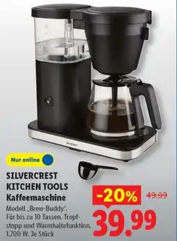 Lidl SILVERCREST KITCHEN TOOLS Kaffeemaschine Angebot