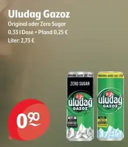 Getränke Hoffmann Uludag Gazoz Original oder Zero Sugar Angebot