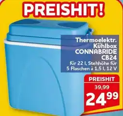 CENTERSHOP Thermoelektr Kühlbox CONNABRIDE CB24 Angebot