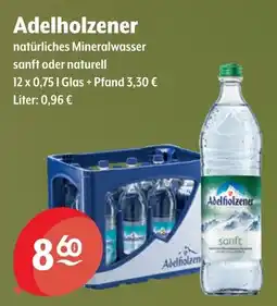 Getränke Hoffmann Adelholzener natürliches Mineralwasser Angebot