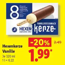 Lidl Hexenkerze Vanille Angebot