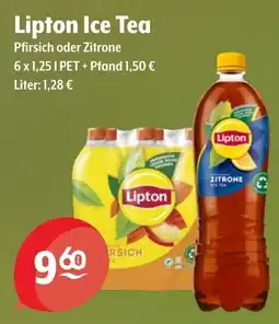 Getränke Hoffmann Lipton Ice Tea Pfirsich oder Zitrone Angebot