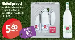 Getränke Hoffmann RhönSprudel natürliches Mineralwasser Angebot