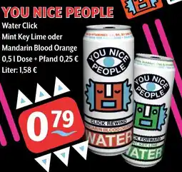 Getränke Hoffmann YOU NICE PEOPLE Water Click Angebot