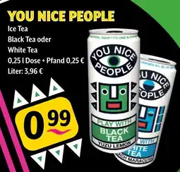 Getränke Hoffmann YOU NICE PEOPLE Ice Tea Angebot