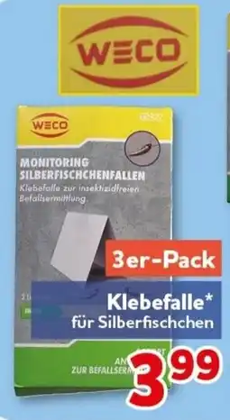 CENTERSHOP WECO Klebefalle Angebot
