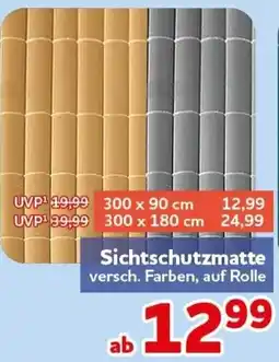 CENTERSHOP Sichtschutzmatte Angebot