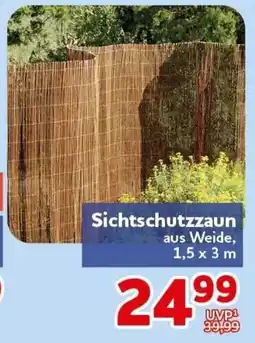 CENTERSHOP Sichtschutzzaun Angebot