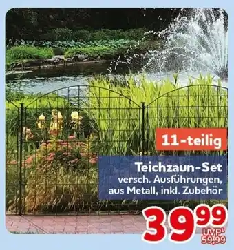 CENTERSHOP Teichzaun-Set Angebot