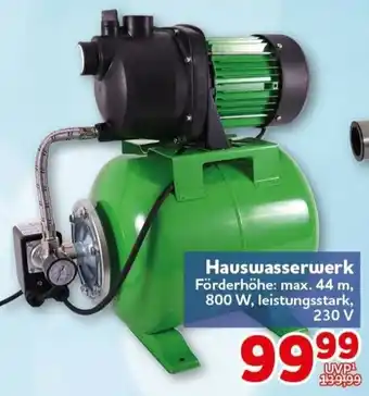CENTERSHOP Hauswasserwerk Angebot