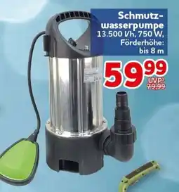 CENTERSHOP Schmutzwasserpumpe Angebot