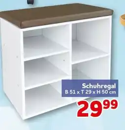 CENTERSHOP Schuhregal Angebot
