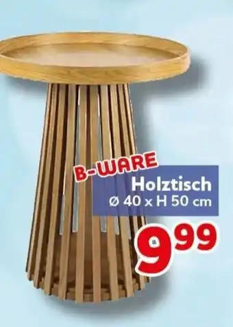 CENTERSHOP Holztisch Angebot