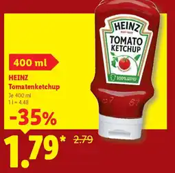 Lidl HEINZ Tomatenketchup Angebot