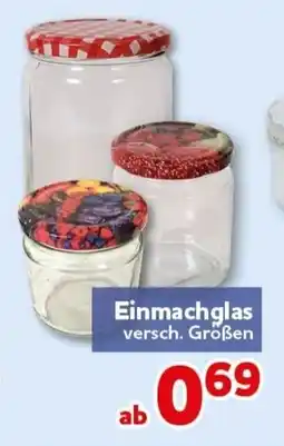 CENTERSHOP Einmachglas Angebot
