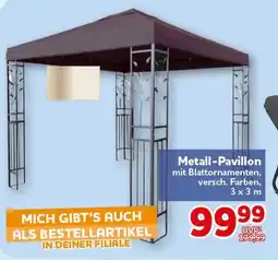 CENTERSHOP Metall-Pavillon Angebot