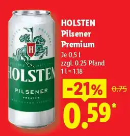 Lidl HOLSTEN Pilsener Premium Angebot