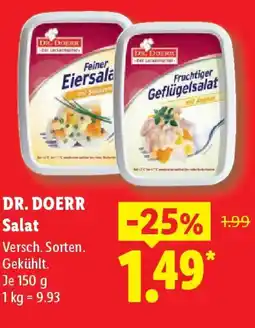 Lidl DR. DOERR Salat Angebot