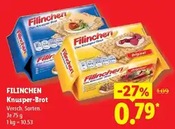 Lidl FILINCHEN Knusper-Brot Angebot