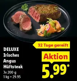 Lidl DELUXE Irisches Angus Hüftsteak Angebot