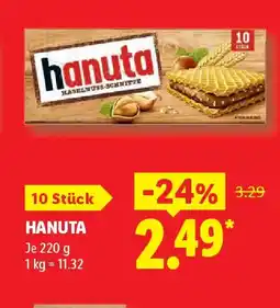 Lidl Hanuta Angebot