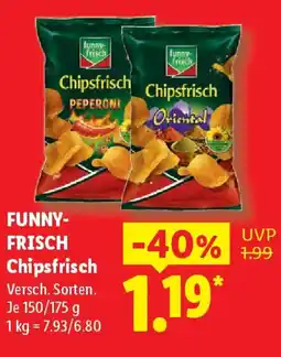 Lidl FUNNY- FRISCH Chipsfrisch Angebot