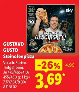 Lidl GUSTAVO GUSTO Steinofenpizza Angebot