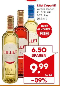 Netto Getränke Discount Lillet L'Aperitif Angebot