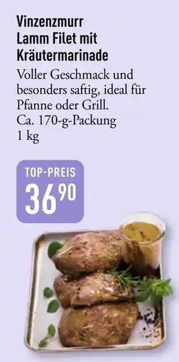 Galeria Markthalle Vinzenzmurr Lamm Filet mit Kräutermarinade Angebot