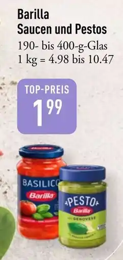 Galeria Markthalle Barilla Saucen und Pestos Angebot