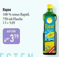 Galeria Markthalle Rapso 100 % reines Rapsöl. Angebot