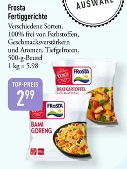 Galeria Markthalle Frosta Fertiggerichte Angebot