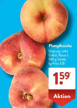 Aldi Süd Plattpfirsiche Angebot