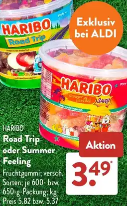 Aldi Süd HARIBO Road Trip oder Summer Feeling Angebot
