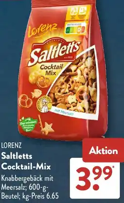 Aldi Süd LORENZ Saltletts Cocktail-Mix Angebot