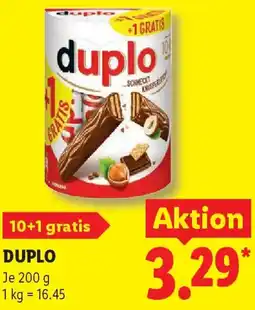 Lidl Duplo Angebot