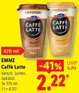 Lidl EMMI Caffè Latte Angebot