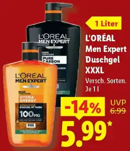 Lidl L'ORÉAL Men Expert Duschgel XXXL Angebot