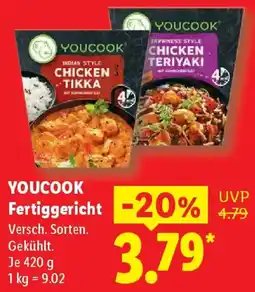 Lidl YOUCOOK Fertiggericht Angebot