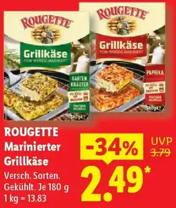 Lidl ROUGETTE Marinierter Grillkäse Angebot