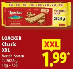 Lidl LOACKER Classic XXL Angebot