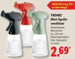 Lidl TRONIC Mini-Sprühventilator Angebot
