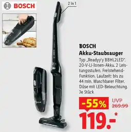 Lidl BOSCH Akku-Staubsauger Angebot