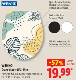 Lidl WENKO Duroplast-WC-Sitz Angebot
