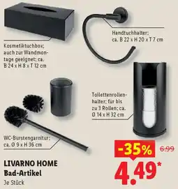 Lidl LIVARNO HOME Bad-Artikel Angebot