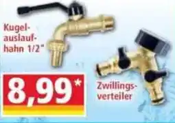 Norma Powertec Garden Messing-Schlauchanschlüsse/-Hahn Angebot