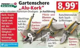 Norma Powertec Garden Gartenschere ,,Alu-Kork" Angebot